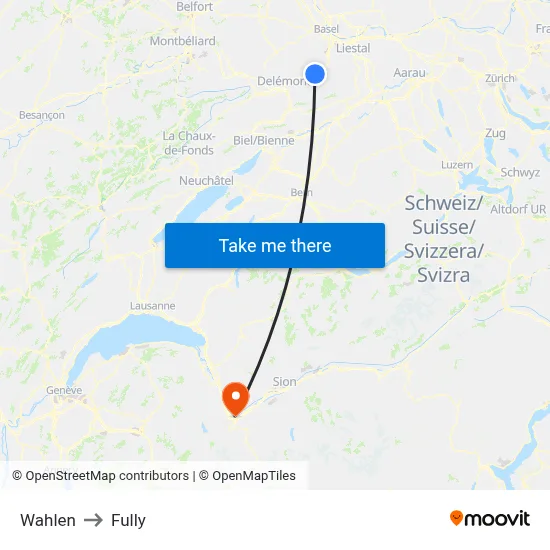 Wahlen to Fully map