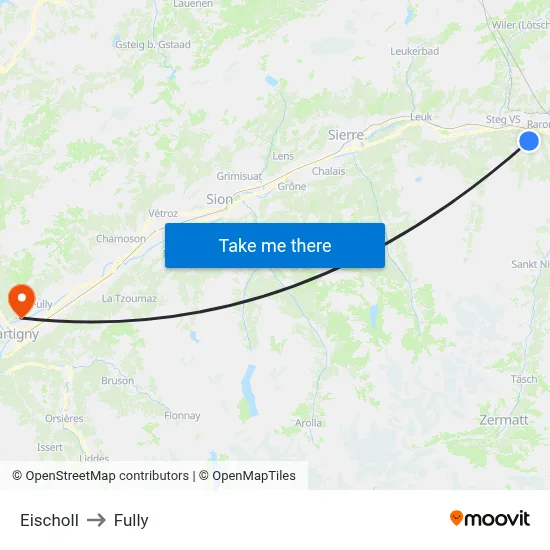 Eischoll to Fully map