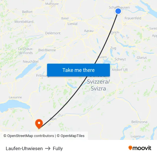 Laufen-Uhwiesen to Fully map