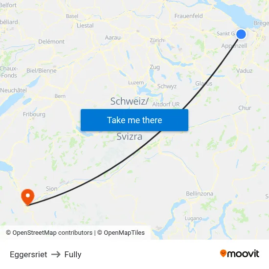 Eggersriet to Fully map