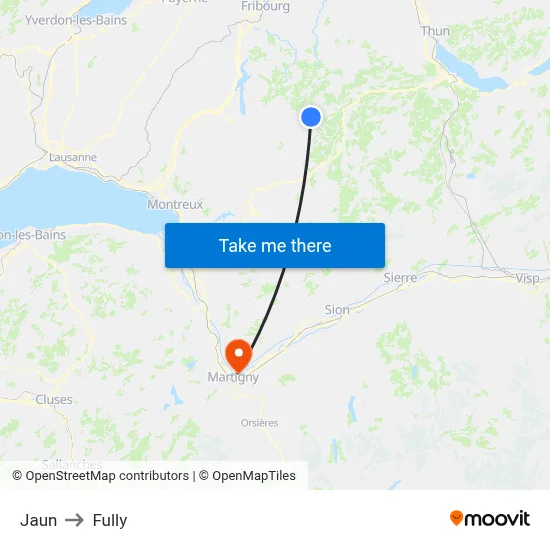 Jaun to Fully map
