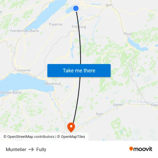 Muntelier to Fully map