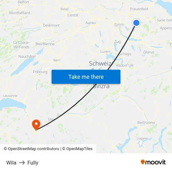 Wila to Fully map