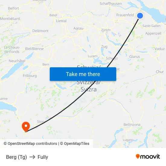 Berg (Tg) to Fully map