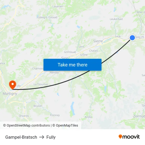 Gampel-Bratsch to Fully map
