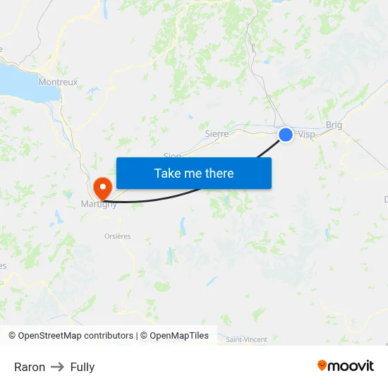 Raron to Fully map