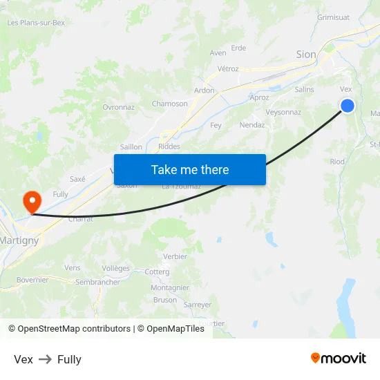 Vex to Fully map
