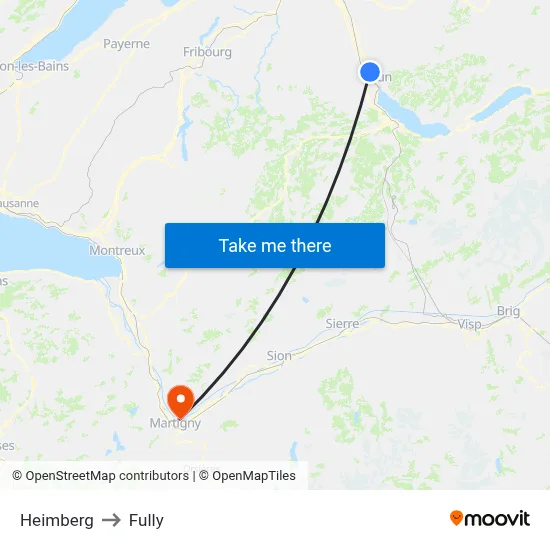 Heimberg to Fully map