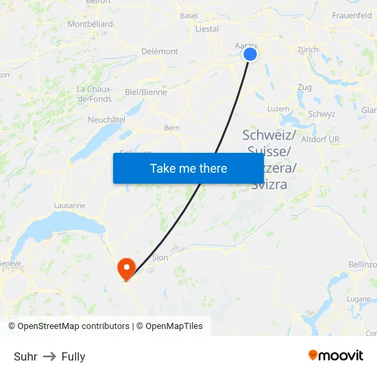 Suhr to Fully map