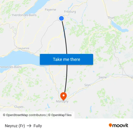 Neyruz (Fr) to Fully map