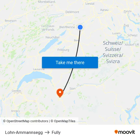 Lohn-Ammannsegg to Fully map