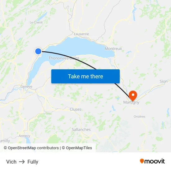 Vich to Fully map