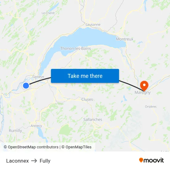Laconnex to Fully map