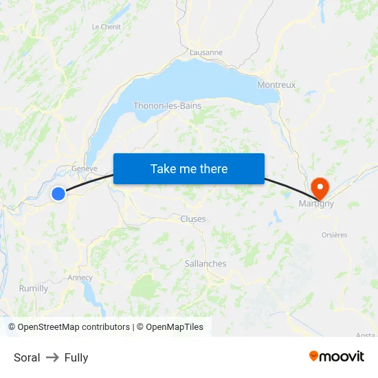 Soral to Fully map