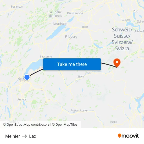 Meinier to Lax map