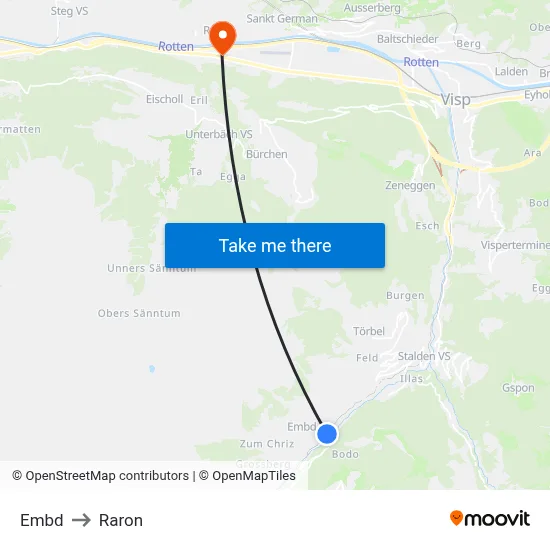 Embd to Raron map
