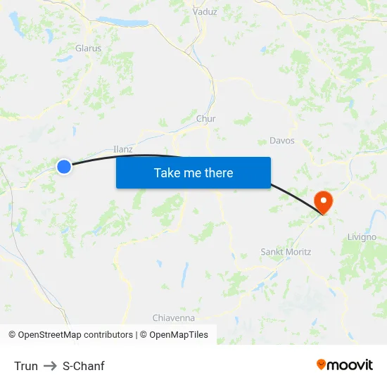 Trun to S-Chanf map