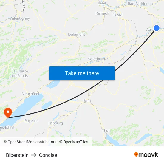 Biberstein to Concise map