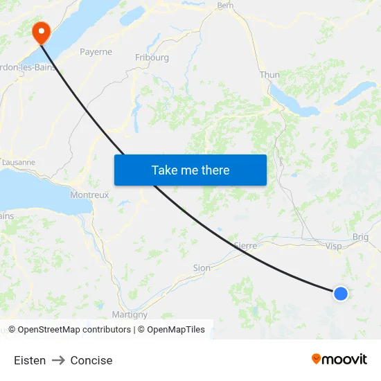 Eisten to Concise map
