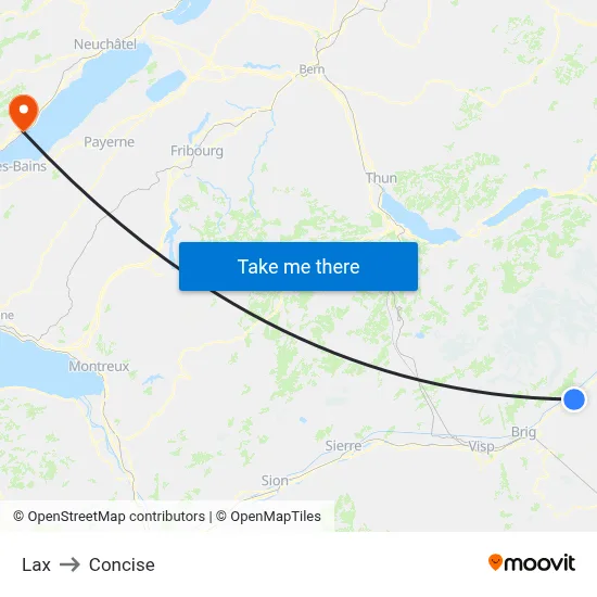 Lax to Concise map