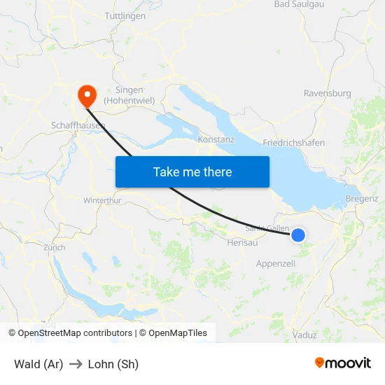 Wald (Ar) to Lohn (Sh) map