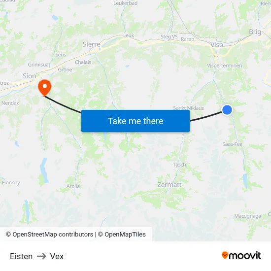 Eisten to Vex map