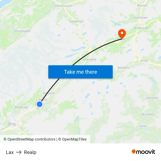 Lax to Realp map