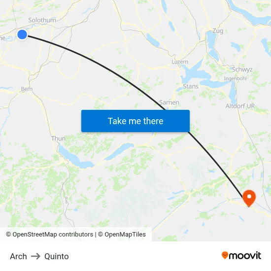 Arch to Quinto map
