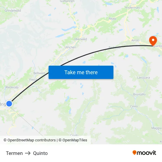 Termen to Quinto map