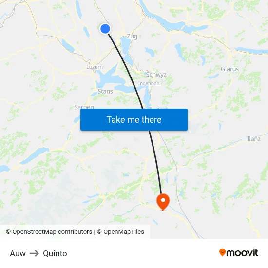 Auw to Quinto map