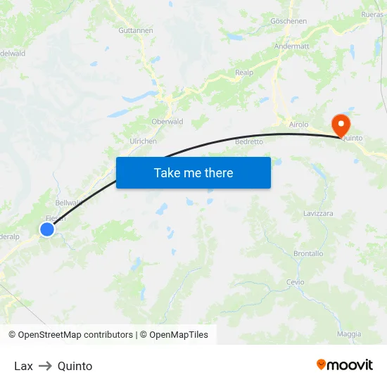 Lax to Quinto map