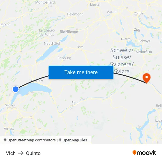Vich to Quinto map
