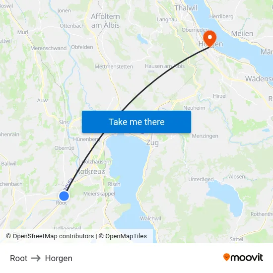 Root to Horgen map