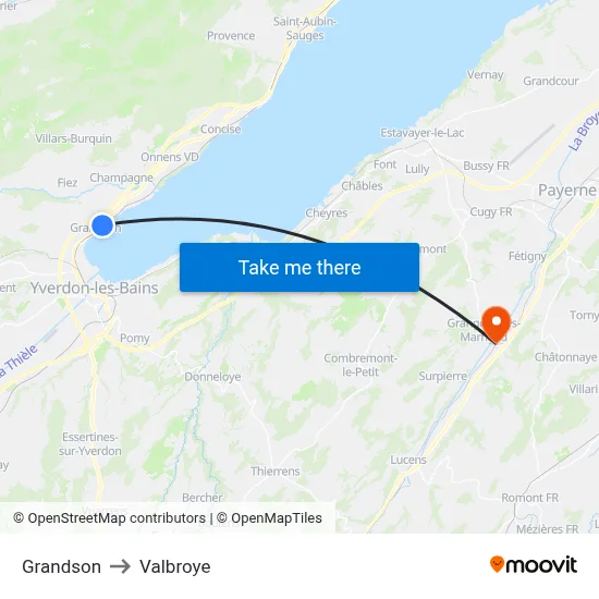 Grandson to Valbroye map