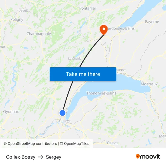 Collex-Bossy to Sergey map