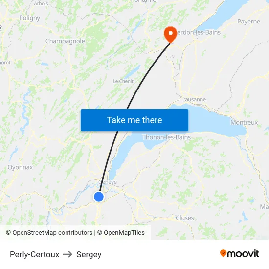 Perly-Certoux to Sergey map