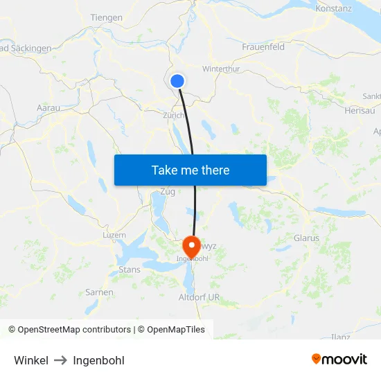 Winkel to Ingenbohl map