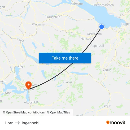 Horn to Ingenbohl map