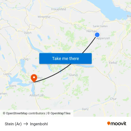 Stein (Ar) to Ingenbohl map