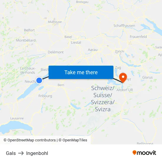 Gals to Ingenbohl map