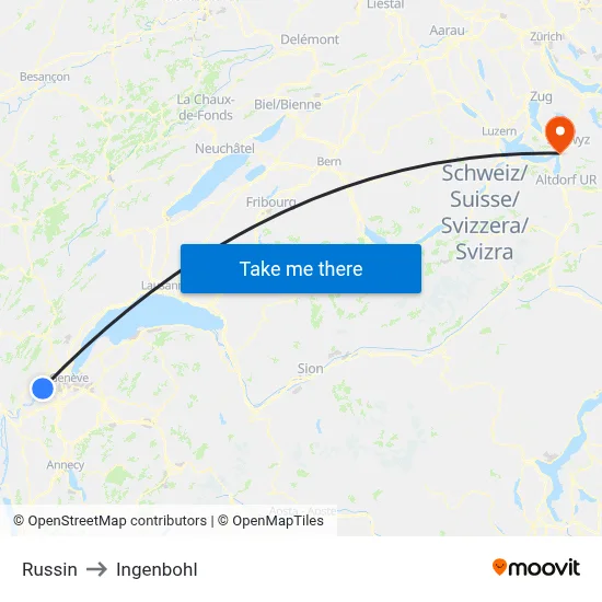 Russin to Ingenbohl map