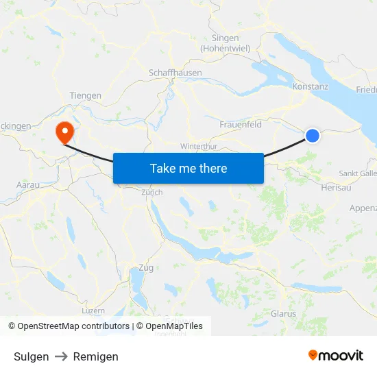 Sulgen to Remigen map