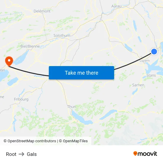 Root to Gals map