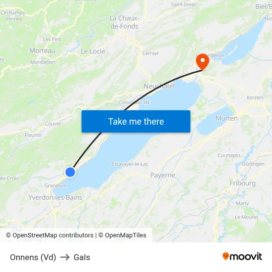 Onnens (Vd) to Gals map