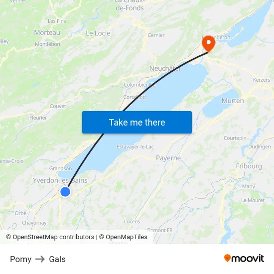 Pomy to Gals map