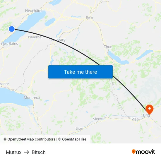 Mutrux to Bitsch map