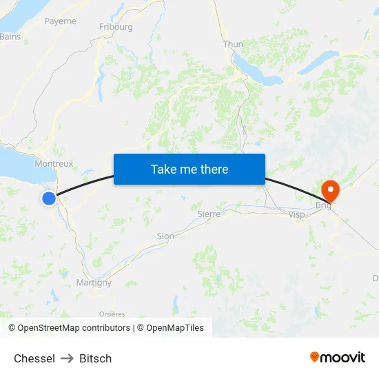 Chessel to Bitsch map