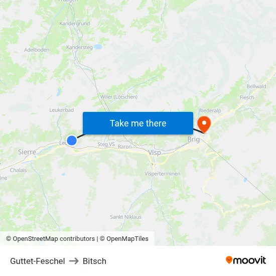 Guttet-Feschel to Bitsch map