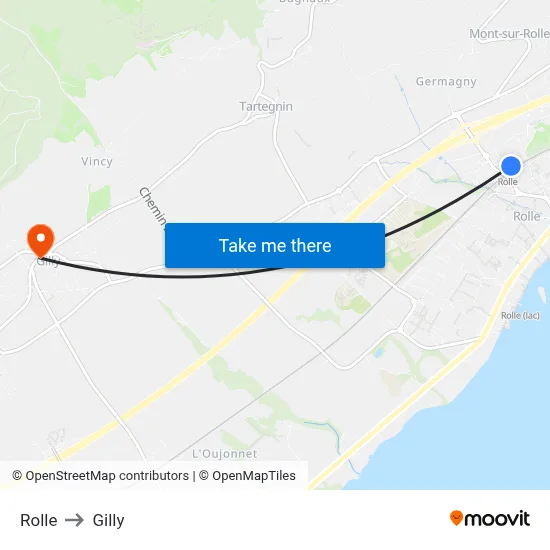 Rolle to Gilly map