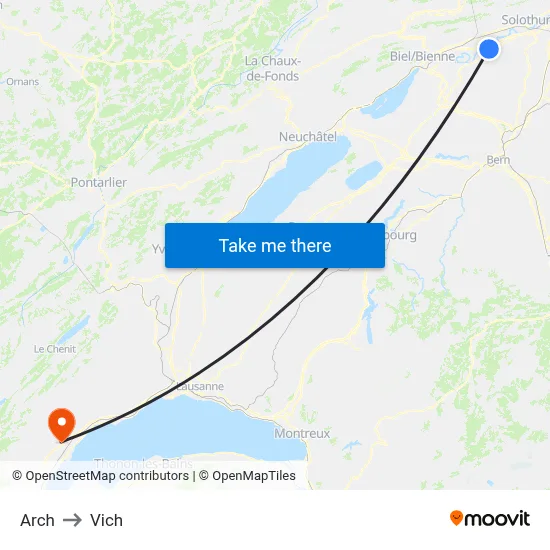 Arch to Vich map